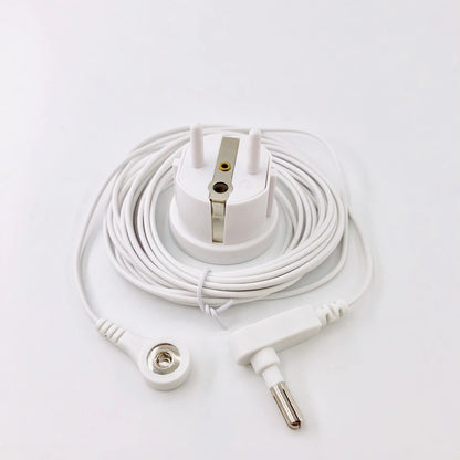 plug with grounding cord for Earthing sheet /  pillow case / earthing mat